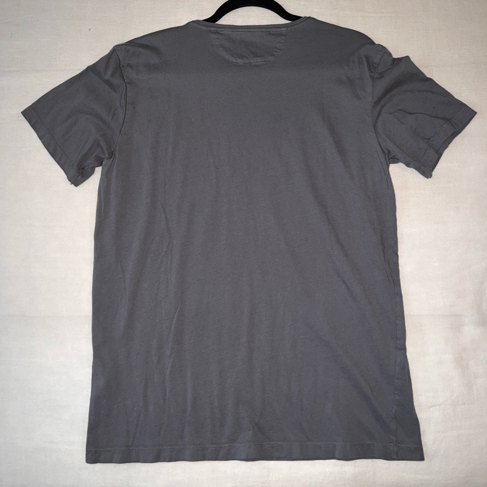 Men’s Zara short sleeve T-shirt in grey. Size Large - Picture 2 of 2